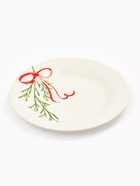 Тарелка новогодняя плоская «Веточка», d=20 см - Фото 2