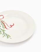 Тарелка новогодняя плоская «Веточка», d=20 см - Фото 4
