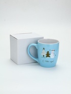 Кружка керамическая новогодняя «С новым годом!», 690 мл 10867449