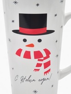 Кружка чайная новогодняя «С новым годом! Снеговик», 450 мл - Фото 2