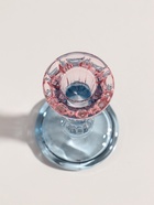 Стеклянный подсвечник на 1 свечу «Градиент. Фактура», розово-голубой, d=2.2 см, 6.5×6.5×10.5 см - Фото 3