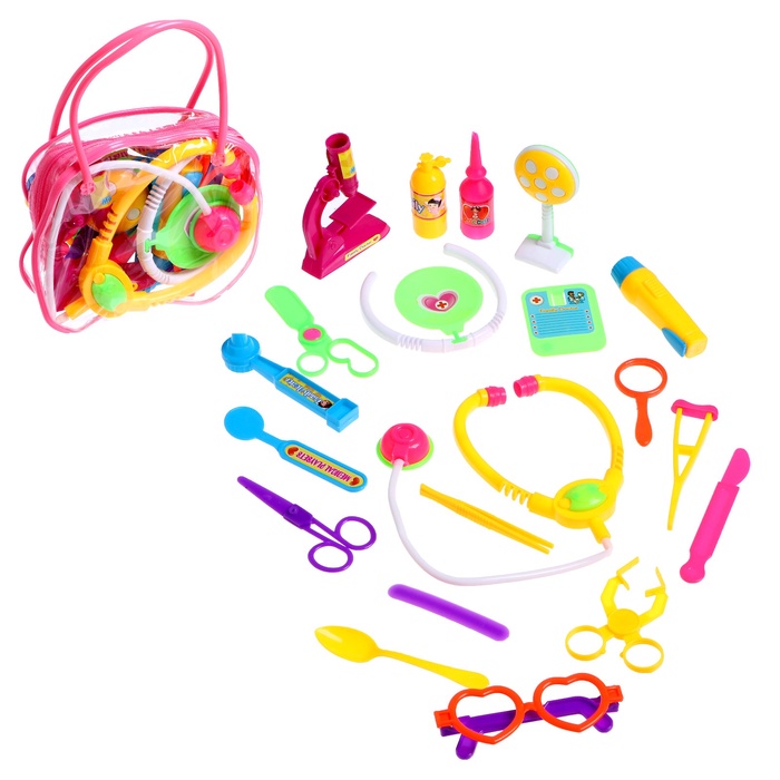 УЦЕНКА Набор доктора «Добрый доктор», 21 предмет, МИКС - Фото 1