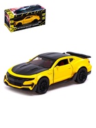 УЦЕНКА Машинка металлическая «Спорт», инерция, открываются двери, багажник, жёлтый 10906047