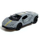 УЦЕНКА Машина металлическая RACE, 1:32, инерция, свет и звук, МИКС - Фото 7