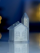Световая фигура «Домик», 8×5 см, 1 LED, от батареек LR1130×3, свечение тёплое белое - Фото 4