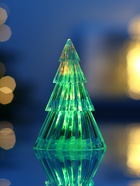 Световая фигура «Ёлочка», 9 см, 1 LED, от батареек LR44×3, свечение RGB - Фото 1