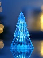 Световая фигура «Ёлочка», 9 см, 1 LED, от батареек LR44×3, свечение RGB - Фото 2