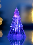 Световая фигура «Ёлочка», 9 см, 1 LED, от батареек LR44×3, свечение RGB - Фото 3