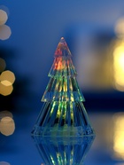 Световая фигура «Ёлочка», 9 см, 1 LED, от батареек LR44×3, свечение RGB - Фото 5