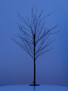 Дерево светодиодное 120 см, 600 LED, постоянное свечение, 31 В, свечение янтарно-белое - Фото 3