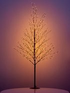 Дерево светодиодное 150 см, 1000 LED, постоянное свечение, 31 В, свечение янтарно-белое - Фото 1