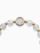 Браслет из бусин «Ромашка. Нежность», d=8 см, белый в золоте - Фото 4