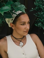 Серьги каффы «Мятый металл», цвет серебро - Фото 2