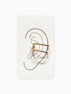 Серьги каффы «Булавка», цвет золото - Фото 5