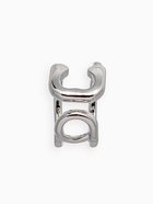 Серьги каффы «Булавка», цвет серебро - Фото 3