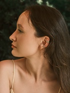 Серьги «Каффы» набор 3 шт., мятый, цвет серебро - Фото 2