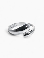 Браслет манжета «Капля», цвет серебро - Фото 1