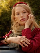 Браслет манжета «Уголки», цвет золото - Фото 2