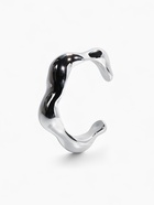 Браслет манжета «Волны», цвет серебро - Фото 2