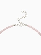 Чокер «Бабочка» хрусталь, розовый в серебре, 36 см + 5 см доп, цепочка - Фото 3