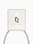 Чокер «Бабочка» хрусталь, розовый в серебре, 36 см + 5 см доп, цепочка - Фото 4