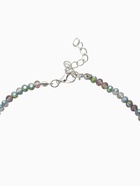 Чокер «Бабочка» хрусталь, серый в серебре, 36 см + 5 см доп, цепочка - Фото 3