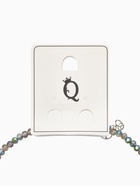 Чокер «Бабочка» хрусталь, серый в серебре, 36 см + 5 см доп, цепочка - Фото 4