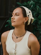 Чокер «Бабочка» хрусталь, серый в серебре, 36 см + 5 см доп, цепочка - Фото 6