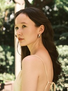 Серьги пластик «Мятые» кольца, цвет серебро - Фото 2