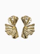 Серьги пластик «Лепестки» асимметрия, цвет золото - Фото 2