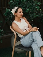 Серьги акрил «Леопард» крученые, цветной в серебре - Фото 2