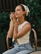 Серьги акрил «Леопард» сердце макси, цветной в серебре - Фото 2