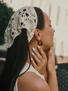 Серьги акрил «Леопард» бублик, цветной в серебре - Фото 2