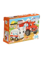 Пазл детский «Машинки №1», 54 элемента - Фото 1