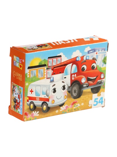 Пазл детский «Машинки №1», 54 элемента