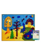 Уценка (Порвана сумка) Развивающая игра «Малая развивающая среда. Фиолетовый лес» 10906349