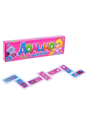 {{photo.Alt || photo.Description || 'УЦЕНКА Домино «Для девочек», пластик'}}