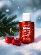 Гель для душа, 110 мл, Merry cherry Christmas, аромат вишня, Ural Lab - Фото 2