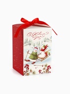 Коробка подарочная складная «С Новым годом», 12?18?12 см (комплект 3 шт) - фото 52742774