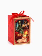 Коробка подарочная складная «С Новым годом», 12×18×12 см - фото 52742779