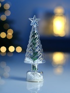 Фигура светодиодная «Ёлочка», 3 LED, 15×5 см, от батареек AG13x3, свечение тёплое белое - фото 5039210