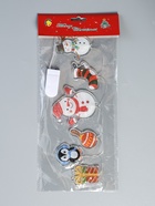 Светодиодная наклейка на окна «Зимняя сказка», 0.5 м, 6 LED, от батареек CR2032×2, свечение тёплое белое - Фото 5