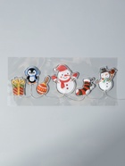 Светодиодная наклейка на окна «Зимняя сказка», 0.5 м, 6 LED, от батареек CR2032×2, свечение тёплое белое - Фото 1