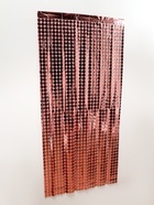 Занавес для фотозоны «Квадраты» цвет розовый 1*2 м - фото 809079799