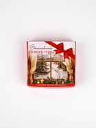 Свечи новогодние в банке, набор 4 шт. «Ретро», диам. 4.8 см - фото 61080449