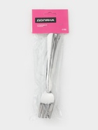 Вилки столовые Доляна «Оптима», длина 19 см, набор 12 шт., нержавеющая сталь, серебристые - Фото 5