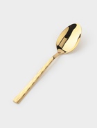 Чайная ложка Magistro Kolos min, длина 15.7 см, толщина 2 мм, нержавеющая сталь, золотистая - Фото 2