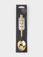 Чайная ложка Magistro Kolos min, длина 15.7 см, толщина 2 мм, нержавеющая сталь, золотистая - Фото 6