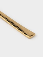 Вилка столовая Magistro Kolos min, длина 20 см, толщина 2.2 мм, нержавеющая сталь, золотистая - Фото 4