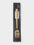 Вилка столовая Magistro Kolos min, длина 20 см, толщина 2.2 мм, нержавеющая сталь, золотистая - Фото 6